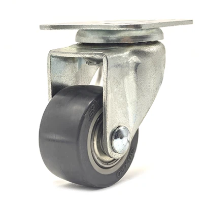 Casters de carros de servei de pes lleuger 1,5 polzades